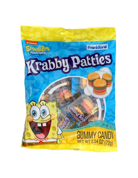 Bob Esponja Pantalones Cuadrados Cangreburgers Gomitas - My American Market