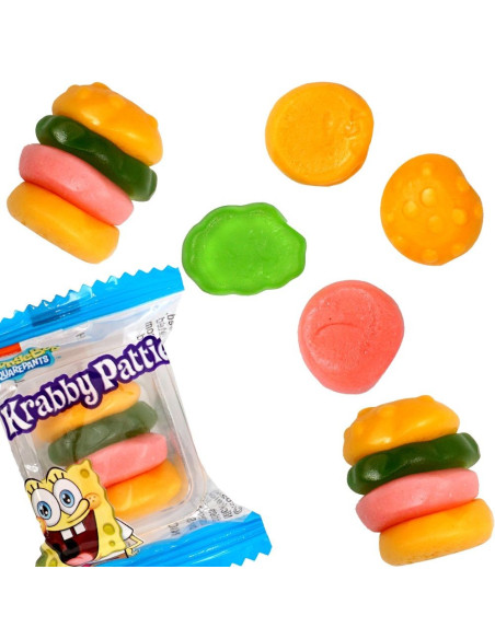 Spongebob Squarepants Krabby Patties Gummy - My American Market