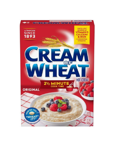 Cream of Wheat - Original Hot Cereal (crème de blé chaude à préparer) - My American Market