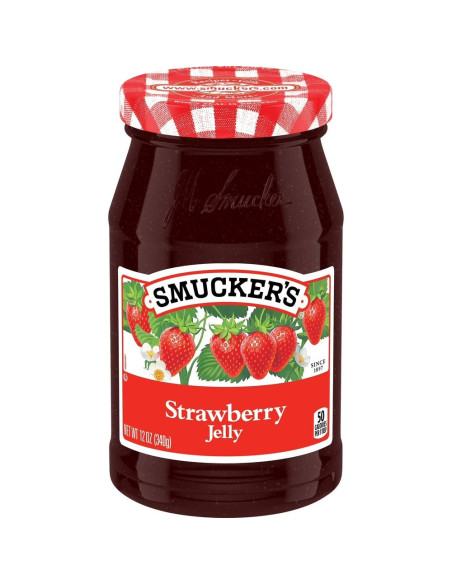 Gelatina de fresa de Smucker - My American Market