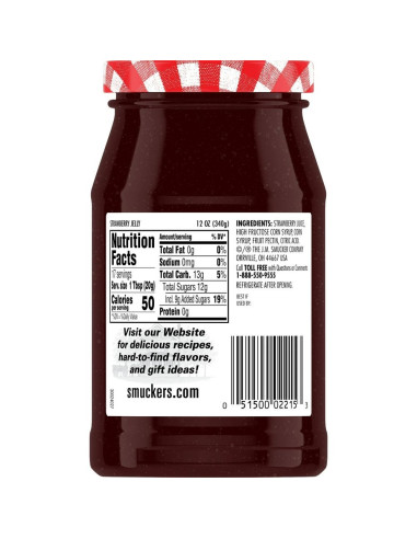Smucker's Strawberry Jelly - My American Market