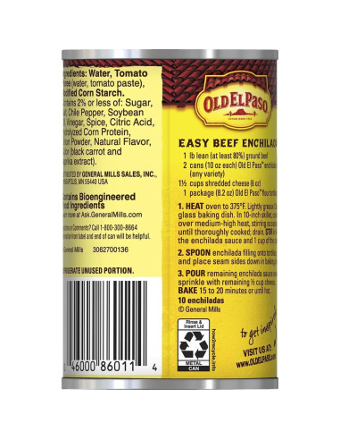 Salsa Enchilada rossa Old El Paso delicata - My American Market