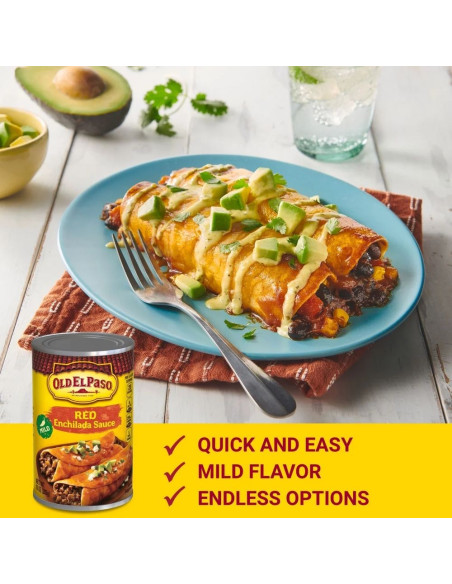 Salsa Enchilada rossa Old El Paso delicata - My American Market