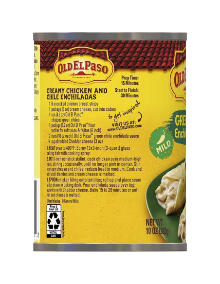 Salsa Enchilada Cile Verde Old El Paso Delicata - My American Market