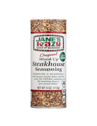 Marinata e condimento originali per steakhouse Jane's Krazy Mixed-Up - My American Market