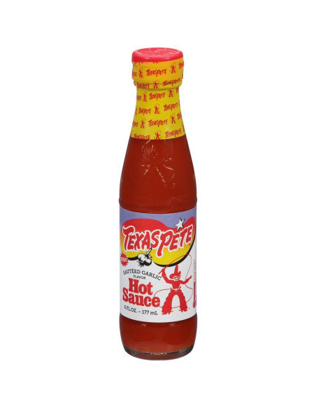 Salsa picante de ajo salteado Texas Pete - My American Market