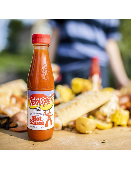 Salsa picante de ajo salteado Texas Pete - My American Market