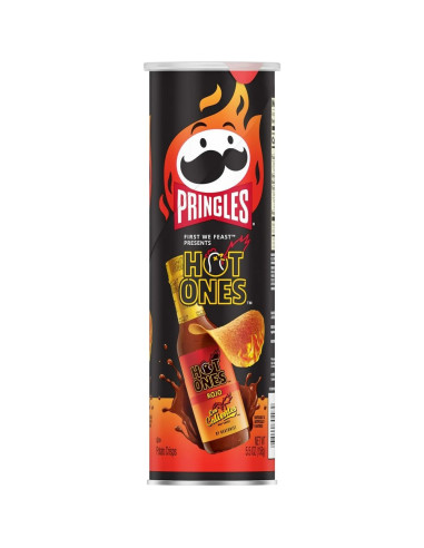 Pringles Hot Ones Rojo - My American Market