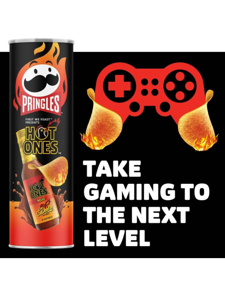 Pringles Hot Ones Rojo - My American Market