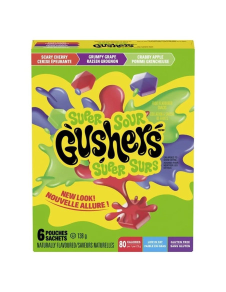Gushers Super Sour - My American Market