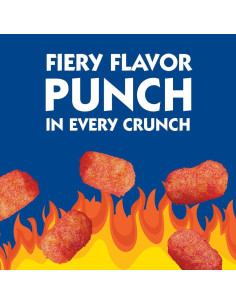 Andy Capp's Fire Tots Puffcorn - My American Market 2