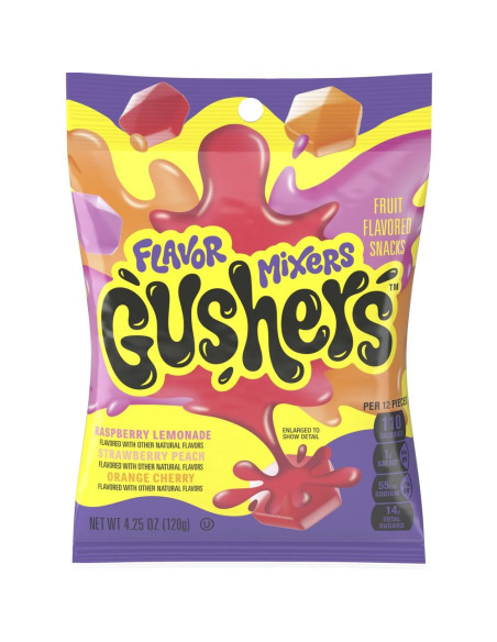 Mezcladores de sabor Gushers 120 g - My American Market