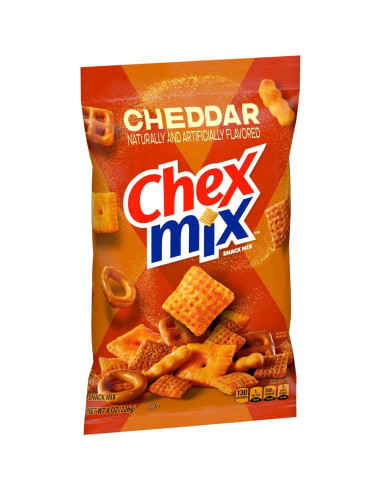 Chex Mix - Savoury Snack Mix Cheddar (mélange apéritif au cheddar) - My American Market