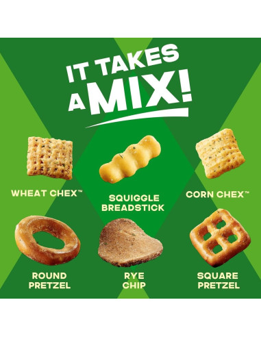 Chex Mix Savory Snack Mix Sour Cream and Onion 226g - My American Market
