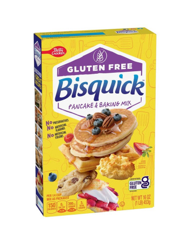 Mezcla para panqueques y repostería Betty Crocker Bisquick sin gluten - My American Market