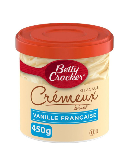 Glaseado cremoso de vainilla francesa de lujo de Betty Crocker - My American Market