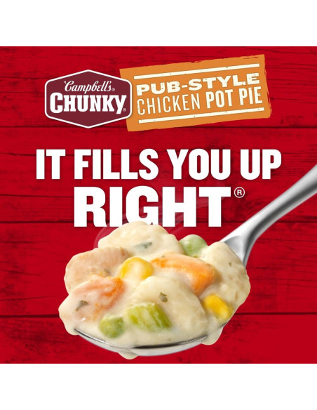 Campbell's Chunky Pub-Style Chicken Pot Pie - My American Market