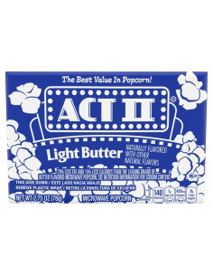 Act II Light Butter Microwave Popcorn - My American Market