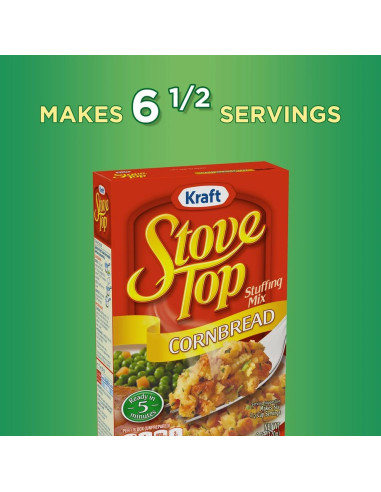 Kraft Stove Top Stuffing Mix Cornbread - My American Market