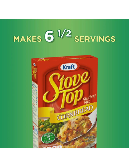 Kraft Stove Top Stuffing Mix Cornbread - My American Market