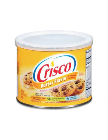 Manteca vegetal Crisco sabor mantequilla - My American Market