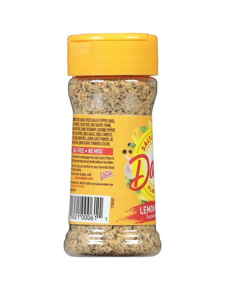 Dash Lemon Pepper Seasoning Blend - Salt-Free - My American Market