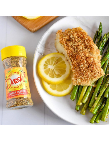 Miscela di spezie Dash al limone e pepe - Senza sale - My American Market