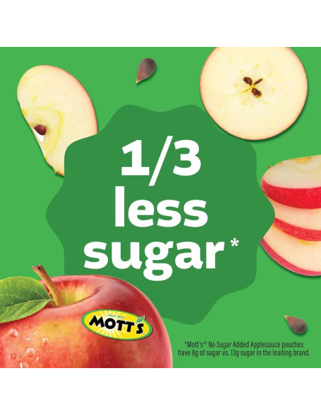 Mott's No Sugar Added Applesauce 652g - My American Market