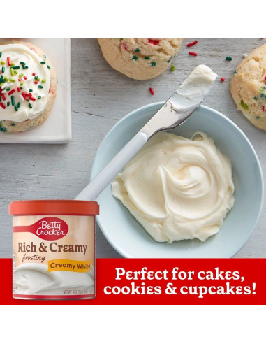 Betty Crocker Rich & Creamy Frosting Creamy White - My American Market