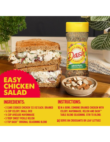 Miscela di spezie originale Dash - Senza sale - My American Market