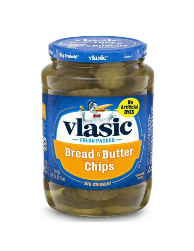 Vlasic Bread & Butter Chips 710ml - My American Market