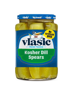 Vlasic Kosher Pepinos encurtidos en espiga 710 ml - My American Market