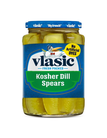 Vlasic Kosher Dill Spears 710ml - My American Market
