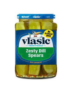 Vlasic Zesty Dill Spears 710ml - My American Market