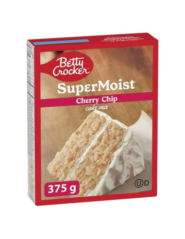 Betty Crocker Super Moist Cherry Chip Cake Mix - My American Market