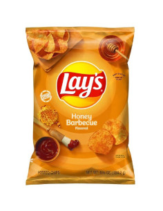 Papas fritas Lay's sabor miel y barbacoa 184 g - My American Market
