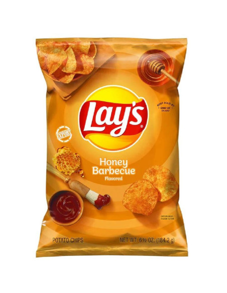Lay's Honey Barbecue Chips 184g - My American Market