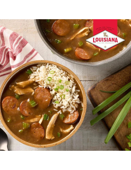 Louisiana Fish Fry Cajun Gumbo & Rice - My American Market