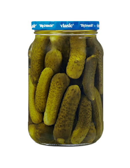 Vlasic - Snack'mms Kosher Dill (mini cornichons à l'aneth à grignoter) - My American Market