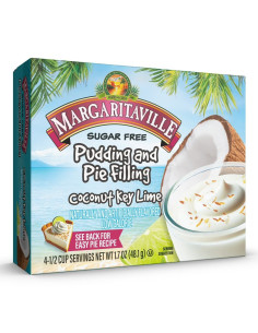 Margaritaville Sugar Free Pudding & Pie Filling Coconut Key Lime - My American Market
