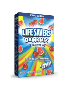 Preparato per bevanda Lifesavers al gusto ciliegia e anguria - My American Market