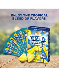 Preparato per bevanda Life Savers al gusto di ananas - My American Market 2