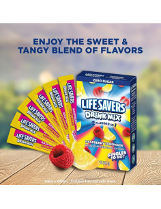 Preparato per bevanda Life Savers al gusto di limonata al lampone - My American Market 2