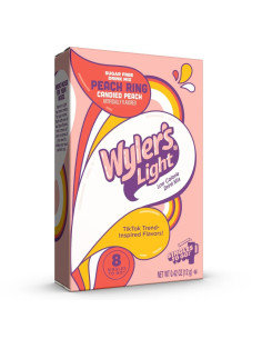 Wyler's Light Singles To Go Peach Ring - My American Market