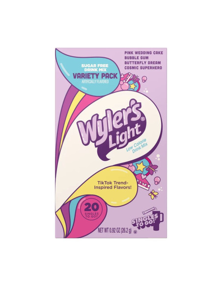 Wyler's Light Watertok inspired Nostalgic Fun Flavors Variety Pack - My American Market