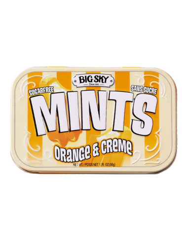 Big Sky Sugar Free Mints Orange & Cream - My American Market
