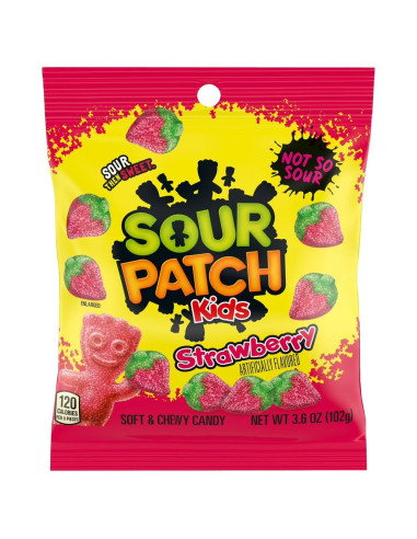 Sour Patch Kids Fresa 102g - My American Market