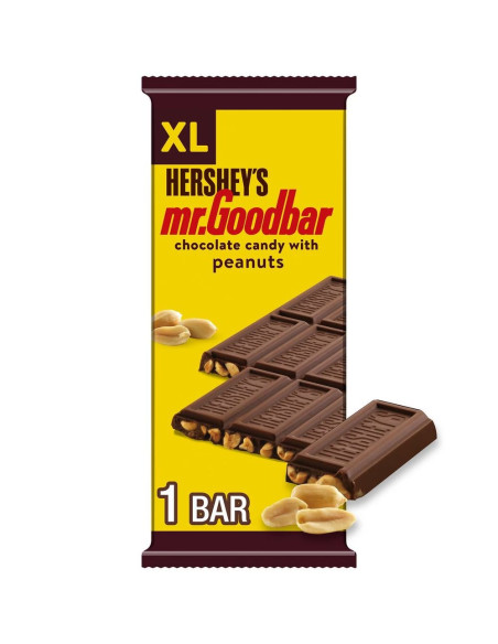 Hershey's Mr. Goodbar Chocolate Candy Peanuts XL - My American Market