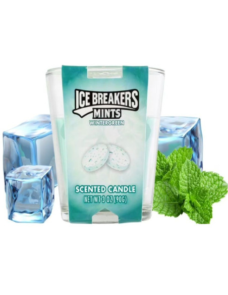 Ice Breakers Wintergreen Scented Candle 90g - My American Market