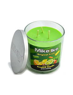 Mike & Ike Original Fruits Triple Wick Scented Candle 396g - My American Market 2